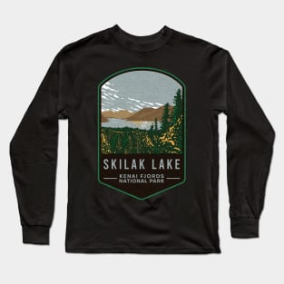 Skilak Lake Kenai Fjords National Park Long Sleeve T-Shirt